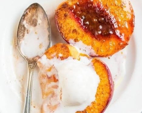 Easy Baked Peaches You Will Make All Summer top view