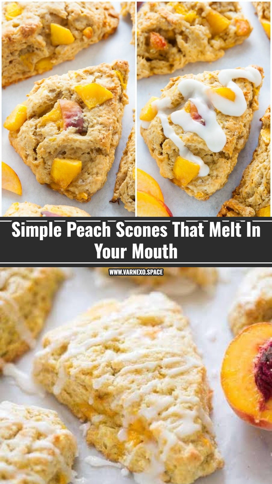Easy Peach Scones For Your Next Brunch