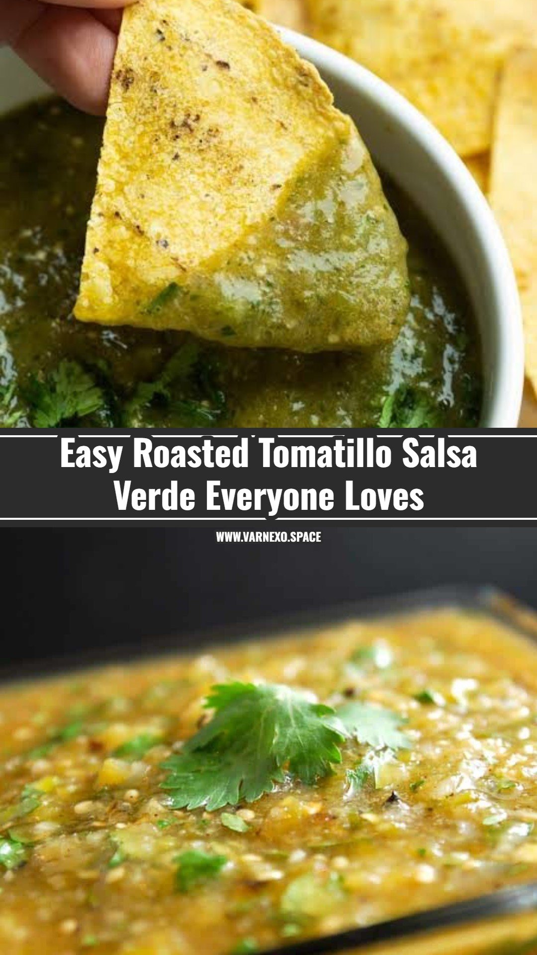 Easy Roasted Tomatillo Salsa Verde Everyone Loves
