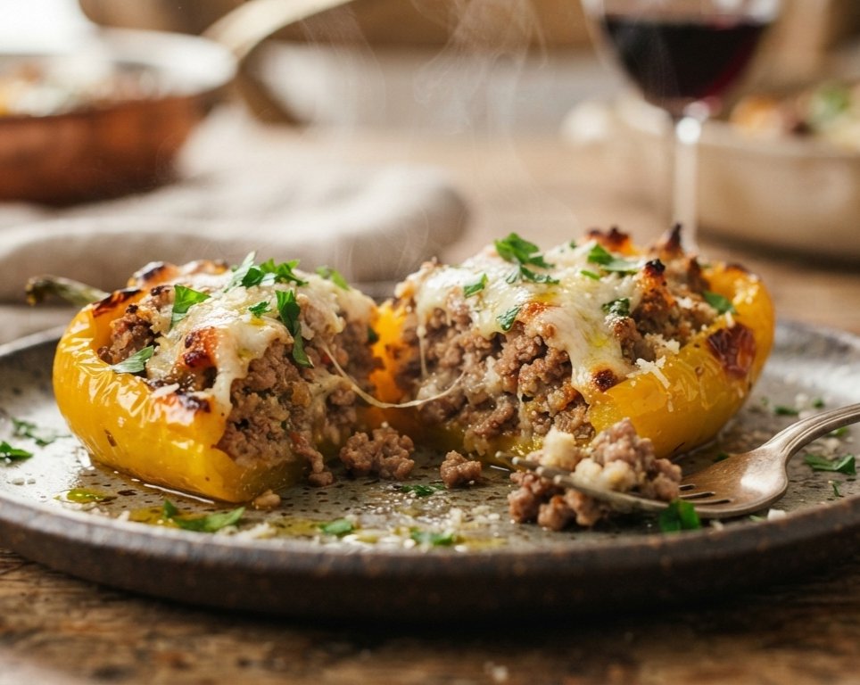 Easy Stuffed Banana Peppers Everyone Will Love suggested serving