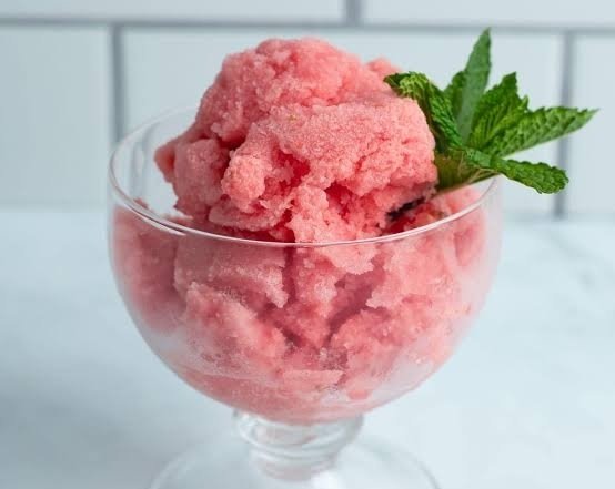 Easy Watermelon Ice Cream You Have To Try top view