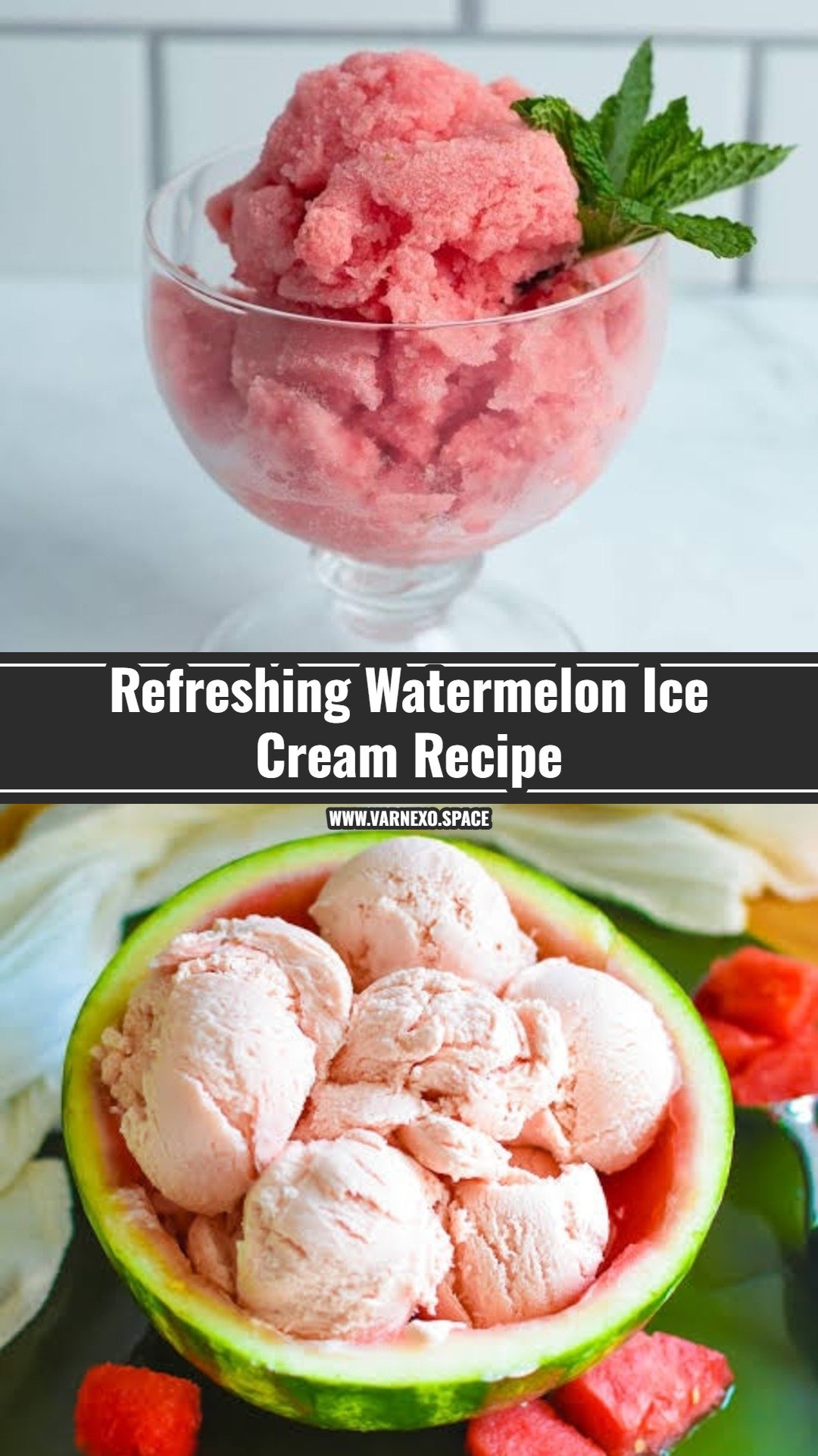 Easy Watermelon Ice Cream You Have To Try