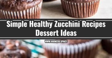 Healthy Chocolate Zucchini Muffins Everyone Loves