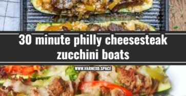 Philly cheesesteak zucchini boats recipe you will love