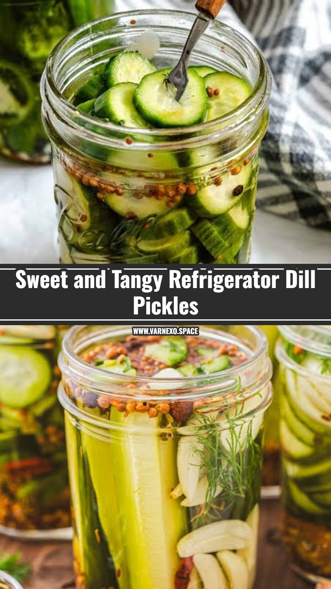 The Best Refrigerator Dill Pickles Ever