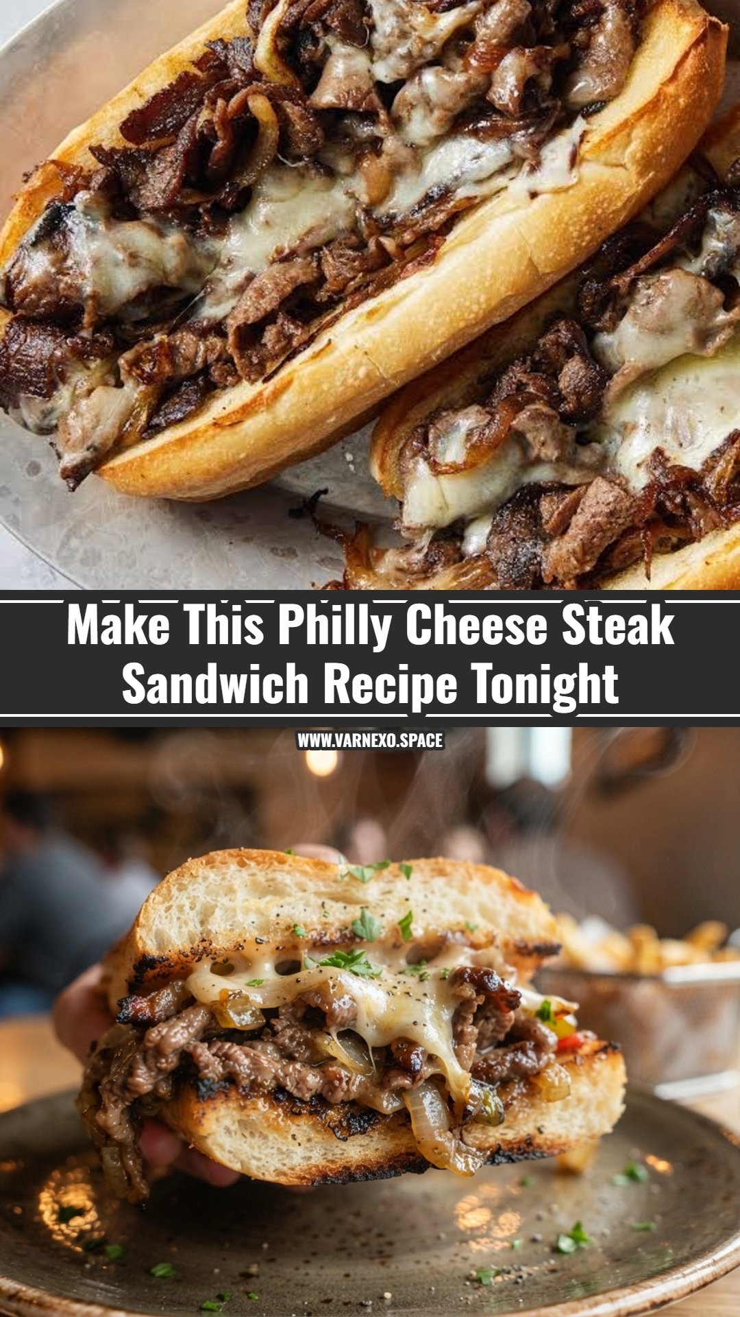 The Ultimate Philly Cheese Steak Sandwich Recipe