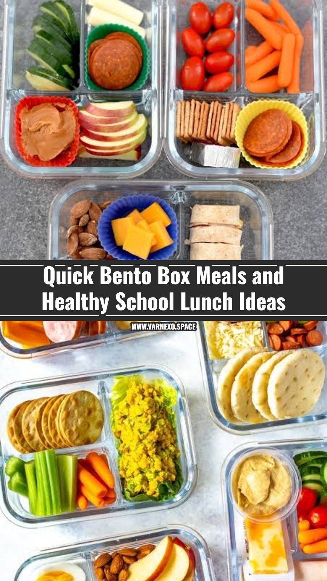 Bento Box Meals and Healthy School Lunch Ideas Kids Love