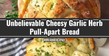 Easy Cheesy Garlic Herb Pull-Apart Bread
