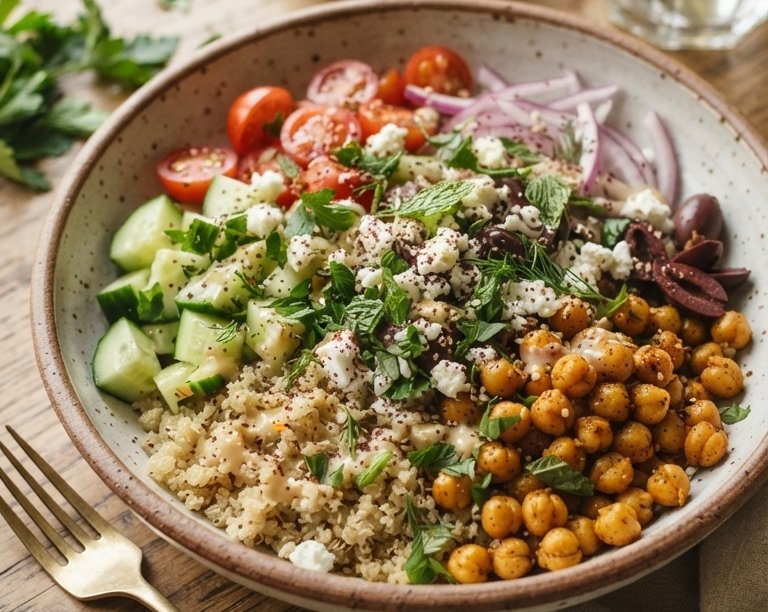 Easy GLP1 Meal Ideas and Flavorful High Fiber Recipes top view