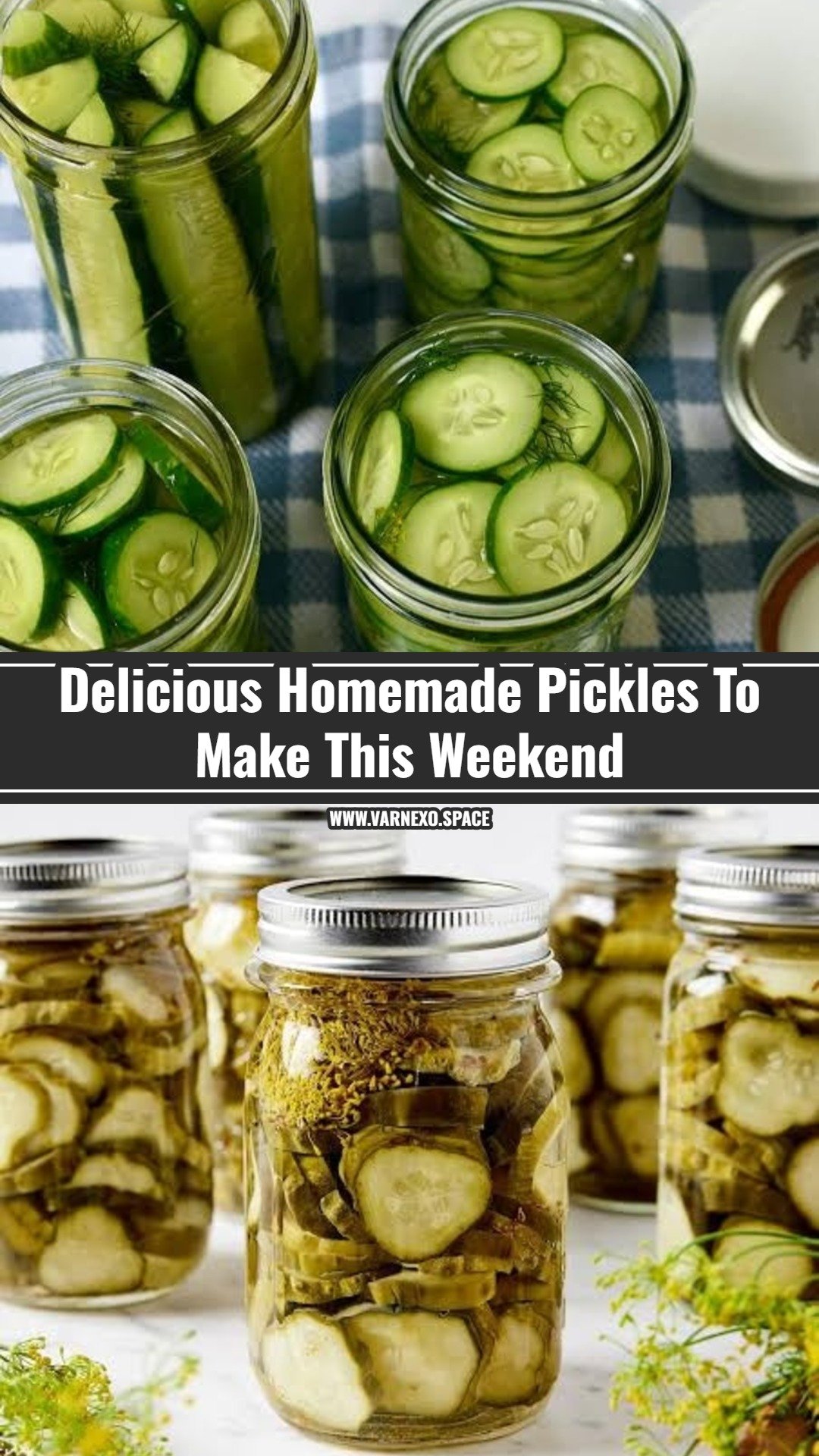 Easy Homemade Pickles You Will Make Every Year