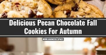 Easy Pecan Chocolate Fall Cookies Everyone Loves