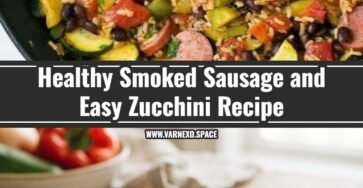 Easy Zucchini and Smoked Sausage Skillet Dinner