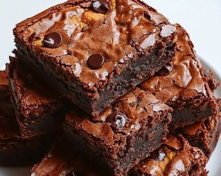 Fudgy Sweet Potato Brownies You Will Love top view