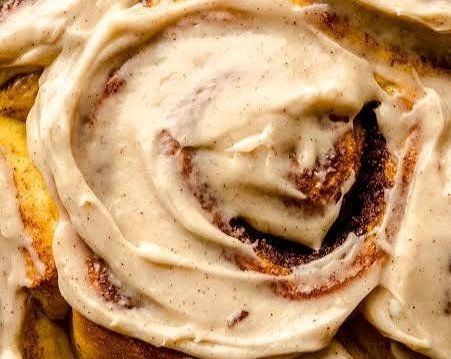 The Best Pumpkin Cinnamon Rolls For Fall Baking suggested serving