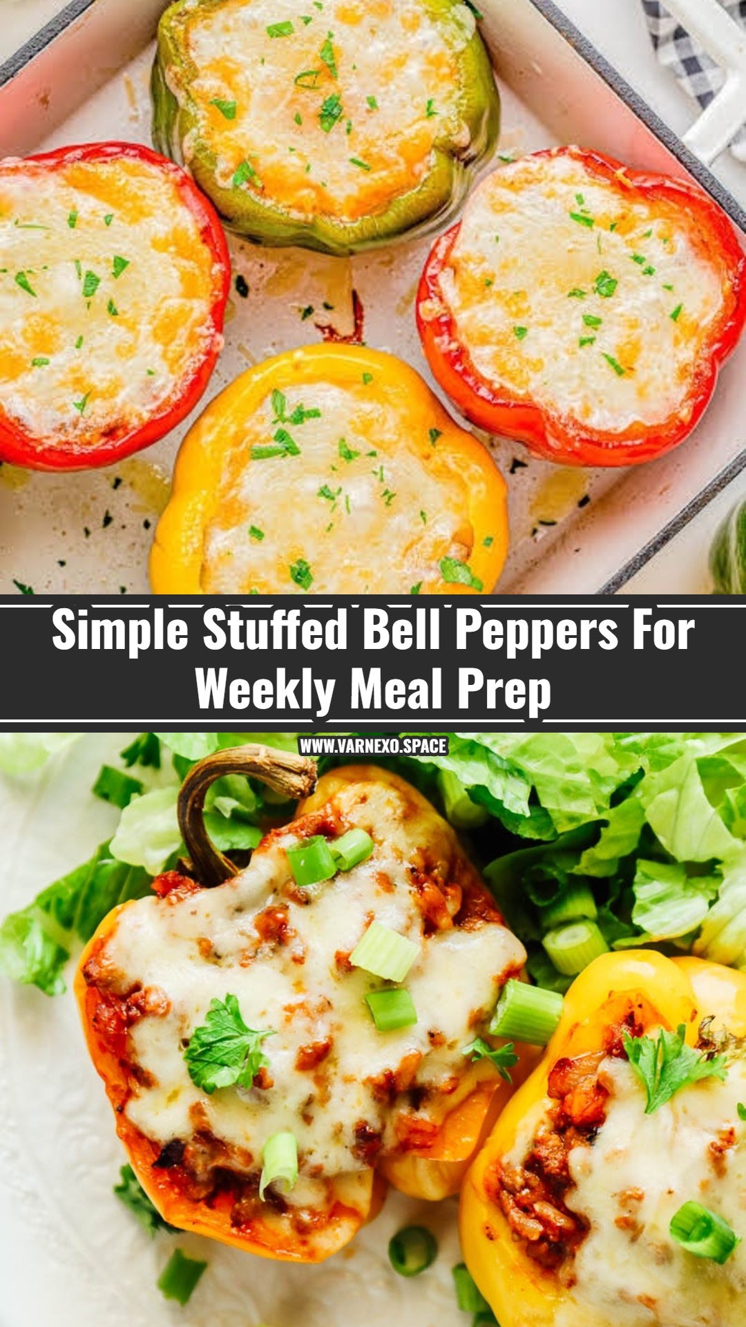 This Stuffed Bell Peppers Meal Prep Is So Good