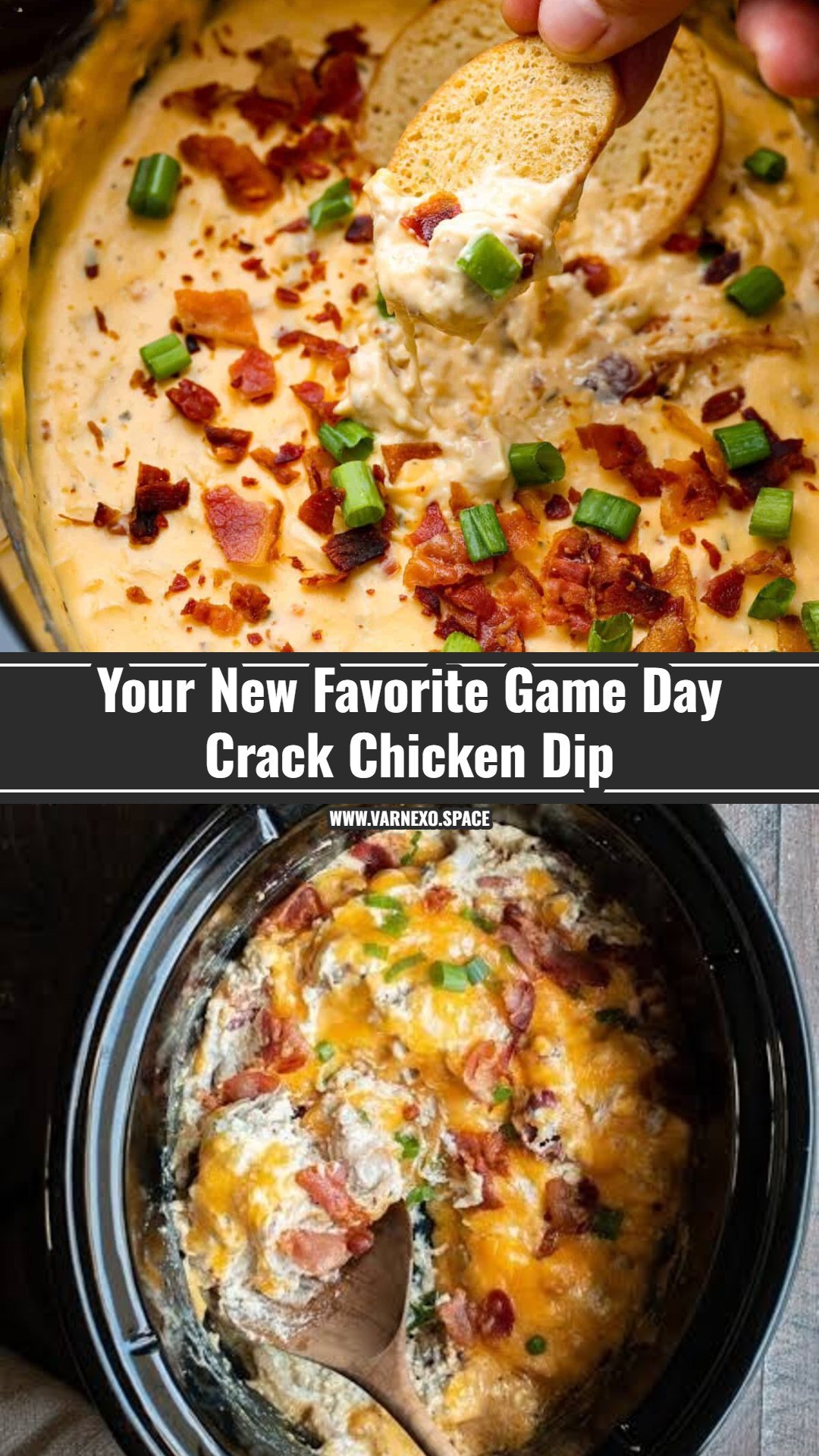 Best Slow Cooker Crack Chicken Dip For Game Day