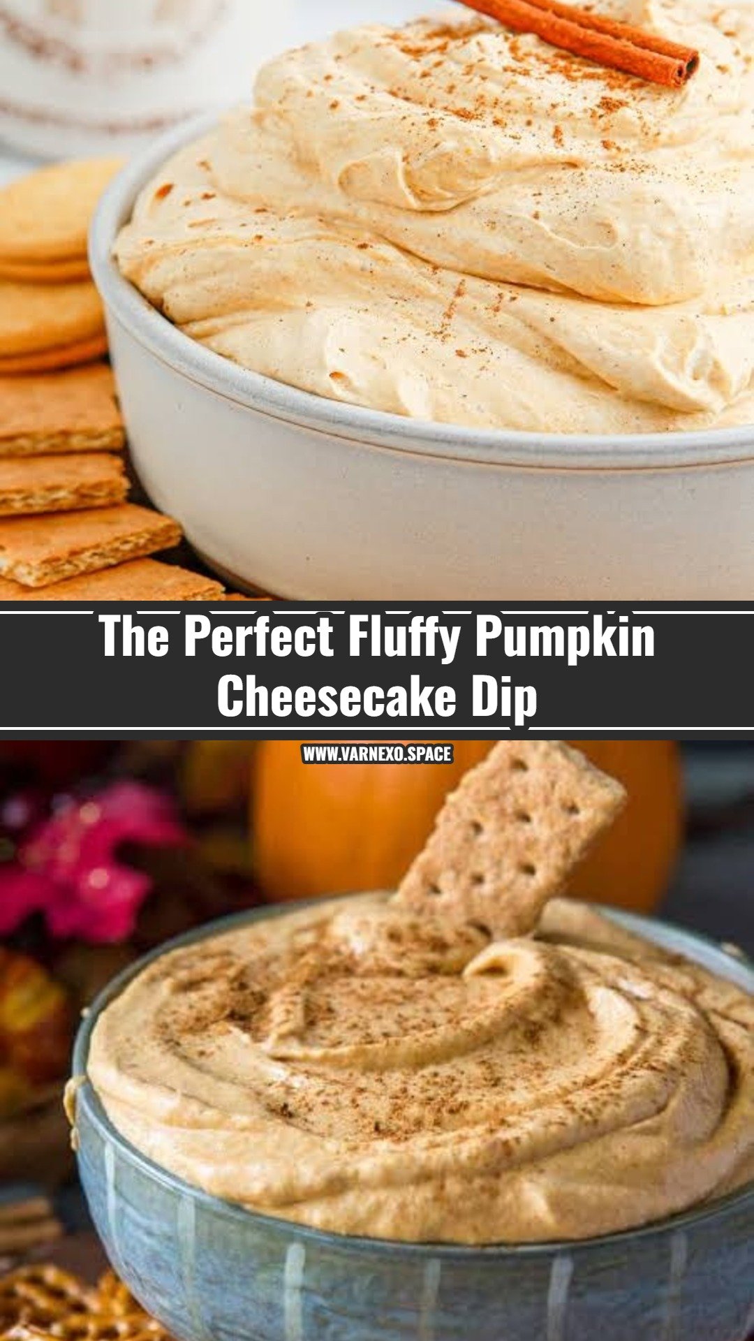 Easy 5 Minute Pumpkin Cheesecake Dip