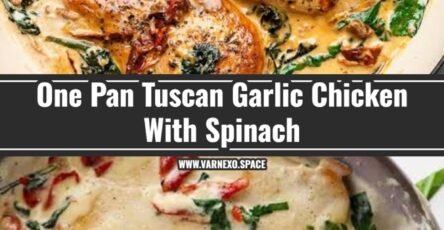 Easy Creamy Tuscan Garlic Chicken Skillet