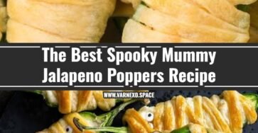 Spooky Mummy Jalapeno Poppers for Your Halloween Party