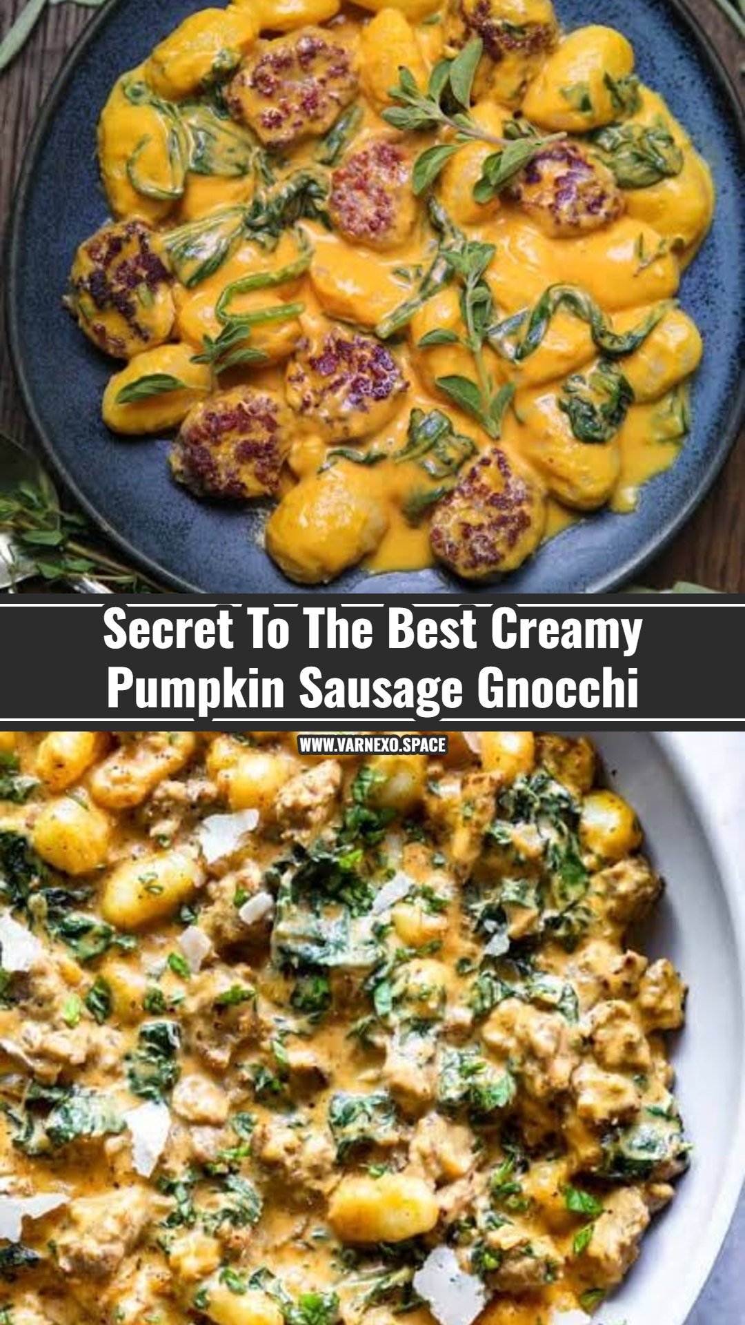 The Best Creamy Pumpkin Sausage Gnocchi Recipe Ever