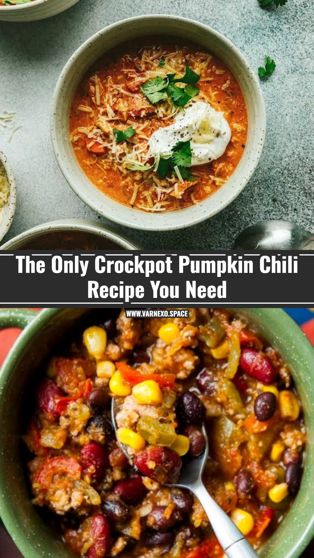 The Best Crockpot Pumpkin Chili Recipe Ever