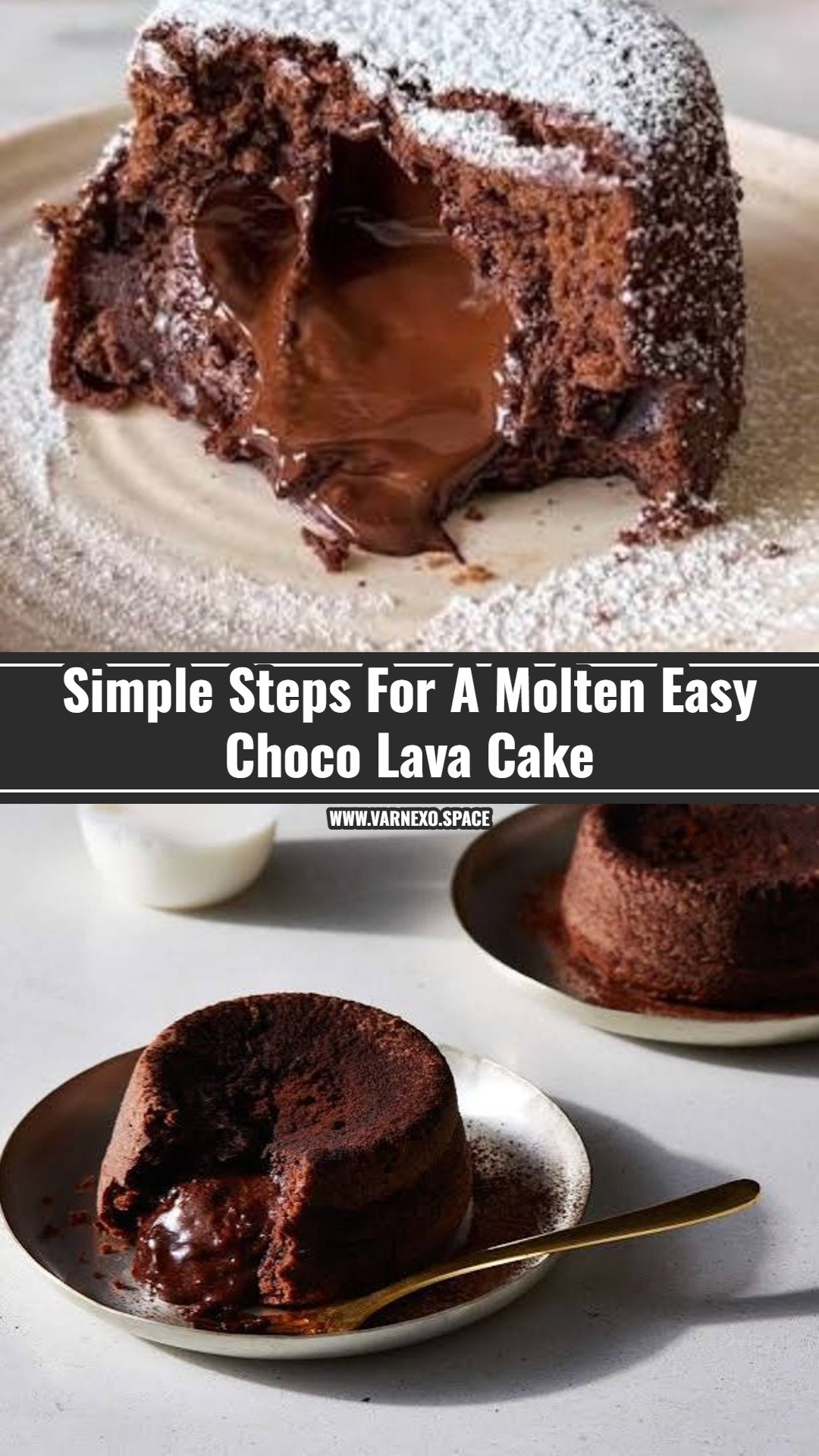 The Best Easy Choco Lava Cake Recipe Ever