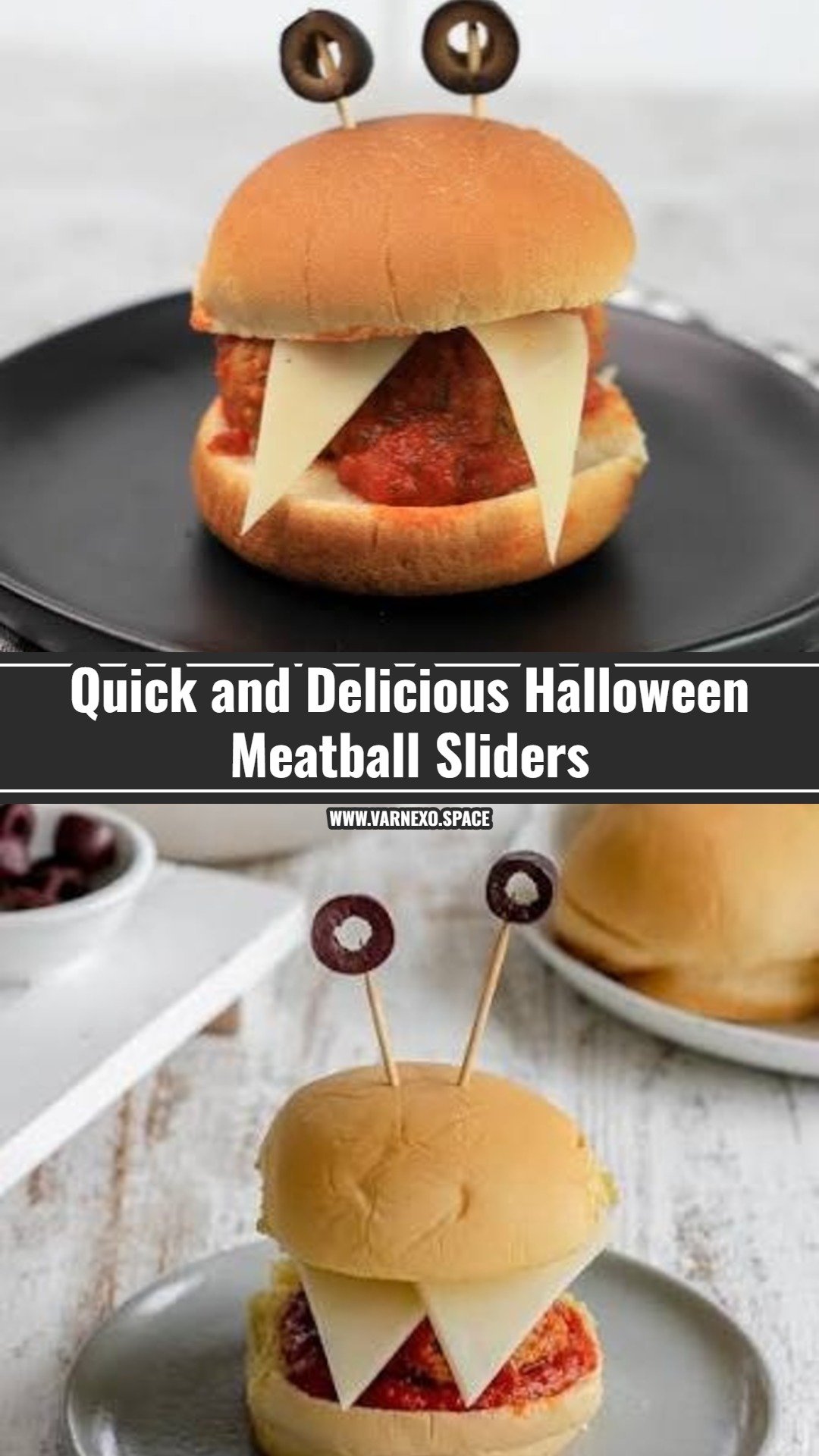 The Best Halloween Meatball Sliders Recipe Ever