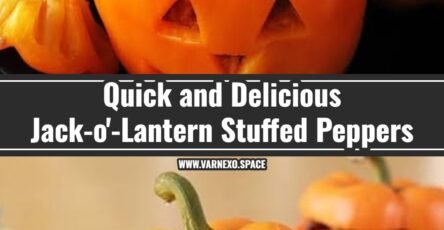 The Best Jack-o'-Lantern Stuffed Peppers Recipe Ever