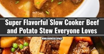 The Best Slow Cooker Beef and Potato Stew Recipe Ever