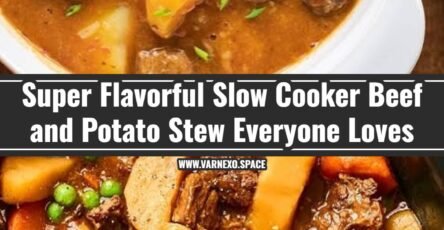 The Best Slow Cooker Beef and Potato Stew Recipe Ever