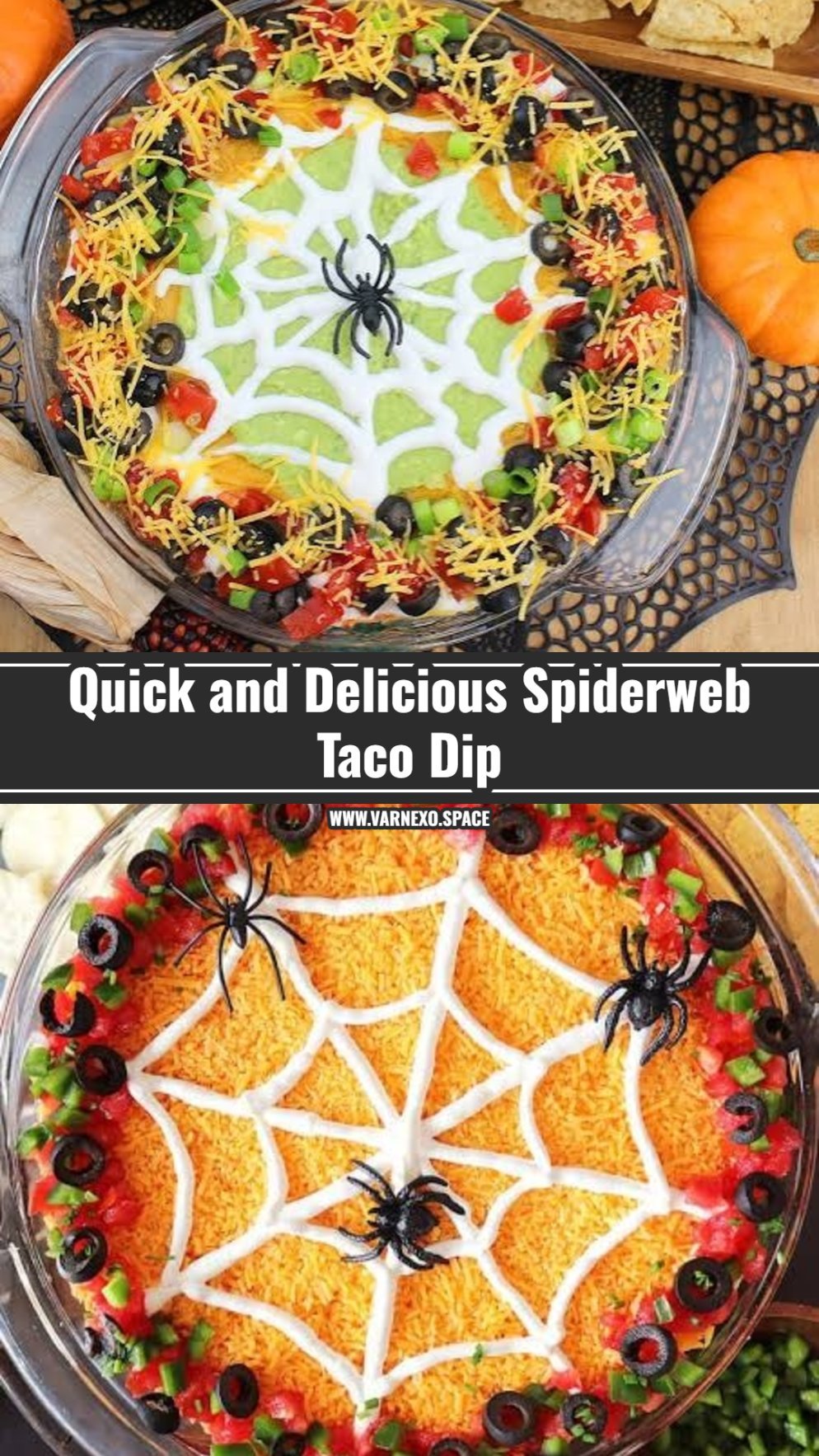 The Best Spiderweb Taco Dip Recipe Ever