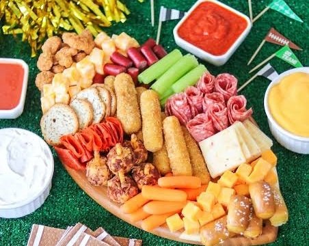 Ultimate Autumn Harvest Board For Game Day suggested serving