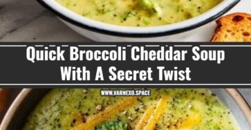 Viral 20 Minute Creamy Broccoli Cheddar Soup Secret