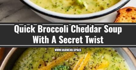 Viral 20 Minute Creamy Broccoli Cheddar Soup Secret