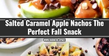 Viral Salted Caramel Apple Nachos With Pecans